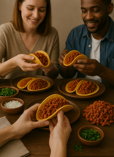 Chorizo en pasta